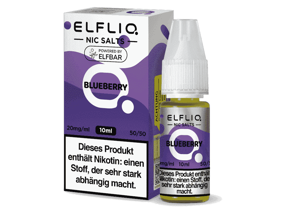 ELFLIQ Blueberry Nikotinsalz Liquid