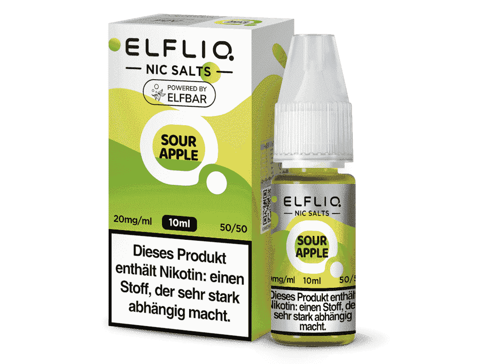 ELFLIQ Sour Apple Nikotinsalz Liquid