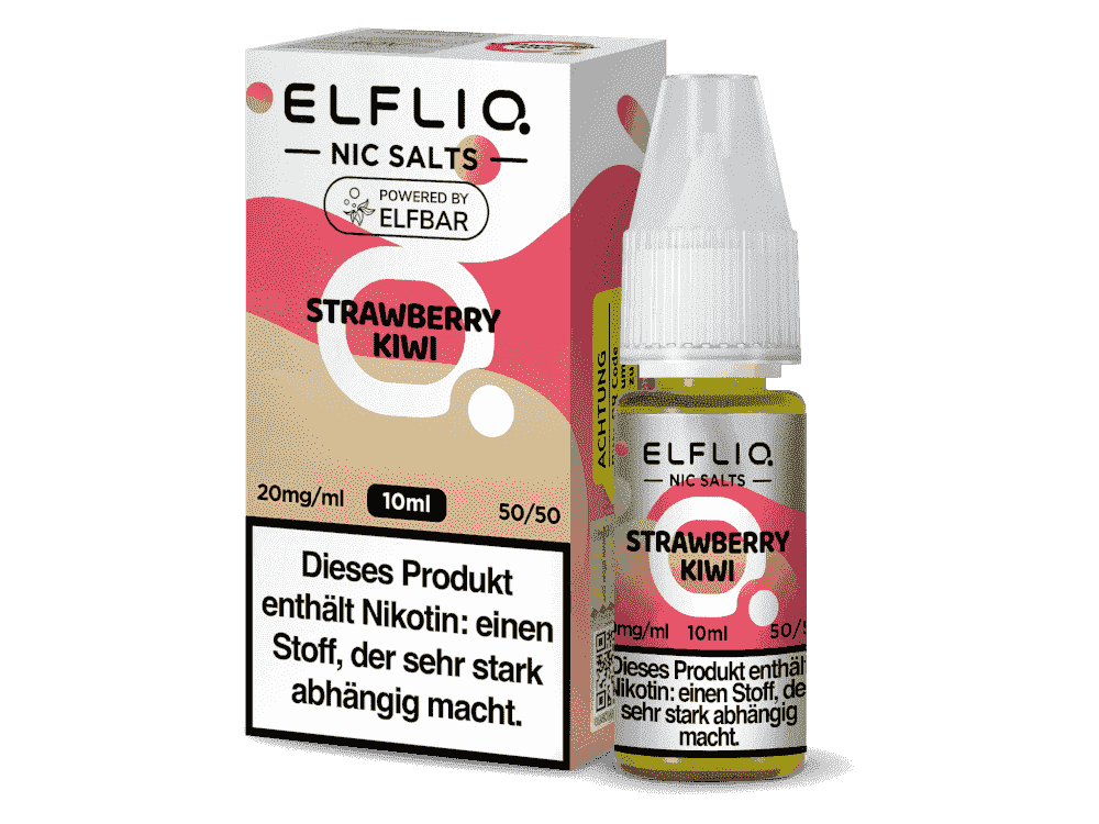 ELFLIQ Strawberry Kiwi Nikotinsalz Liquid