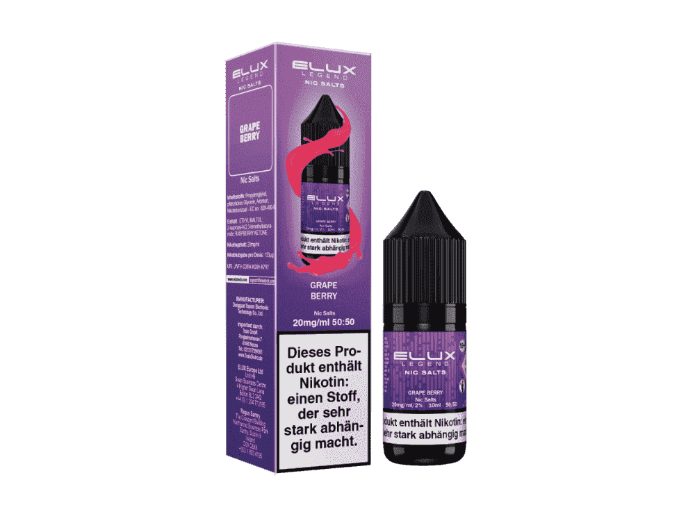 Elux Grape Berry Nikotinsalz Liquid