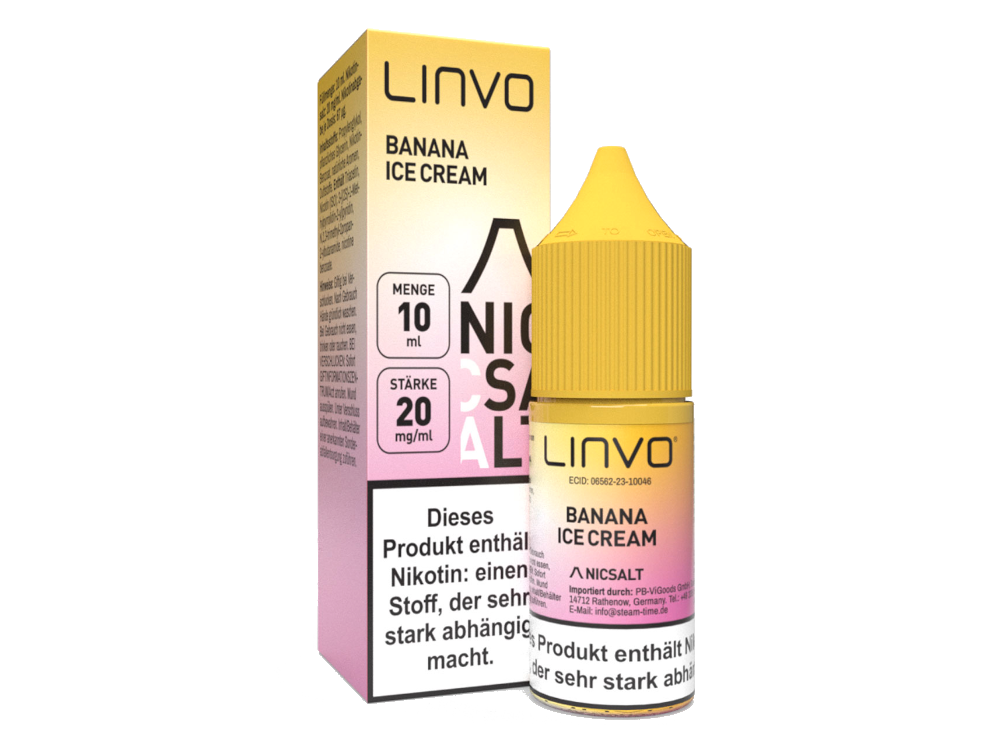 Linvo Banana Ice Cream Nikotinsalz Liquid