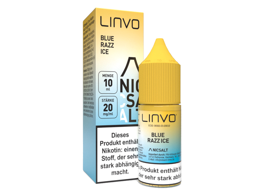 Linvo Blue Razz Ice Nikotinsalz Liquid