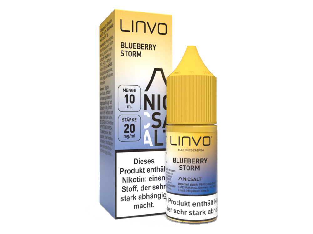 Linvo Blueberry Storm Nikotinsalz Liquid