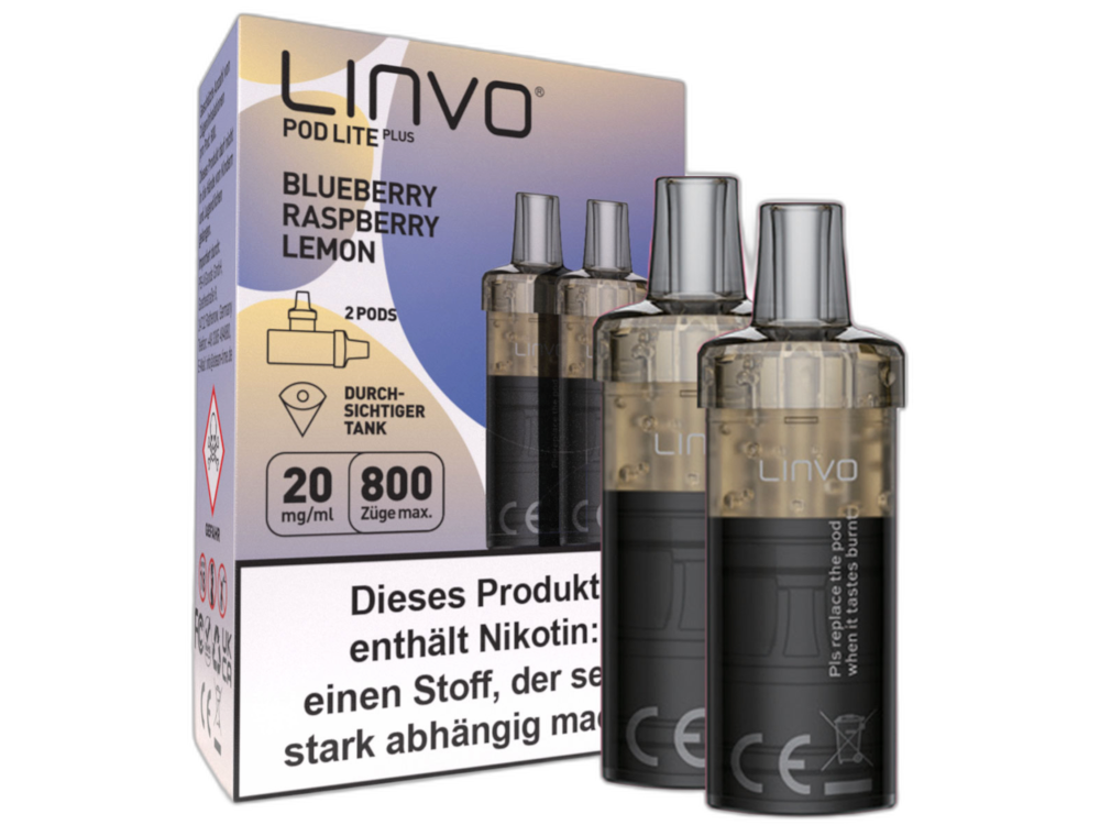 Linvo Pod Lite Plus Prefilled Pods