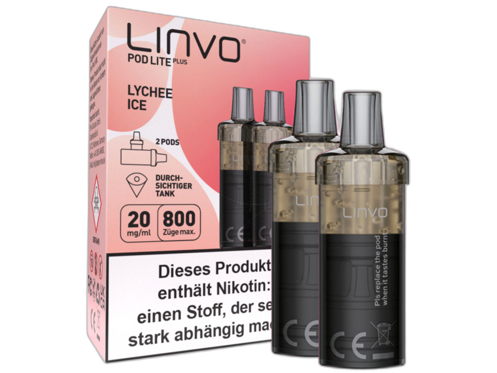 Linvo Pod Lite Plus Prefilled Pods