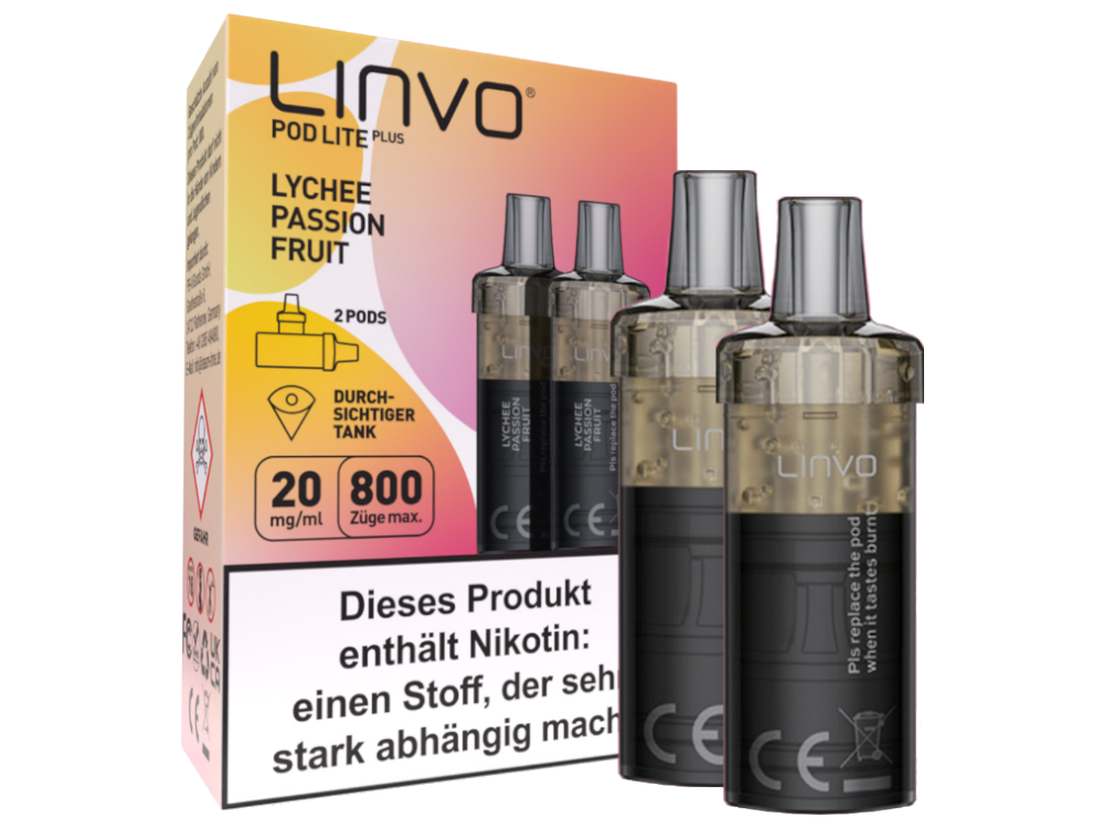 Linvo Pod Lite Plus Prefilled Pods