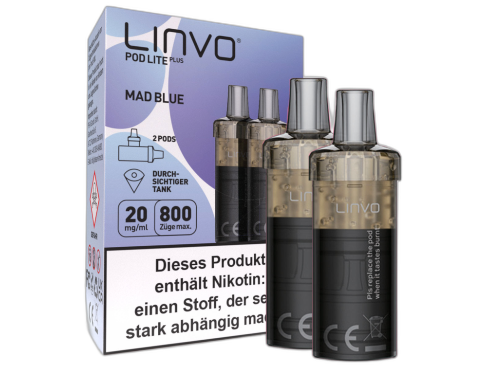 Linvo Pod Lite Plus Prefilled Pods