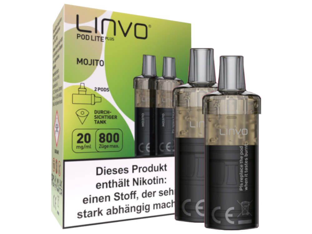 Linvo Pod Lite Plus Prefilled Pods