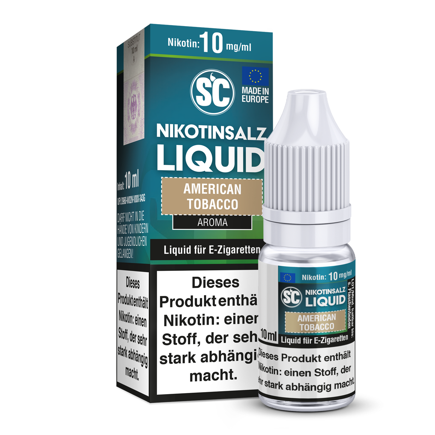 SC American Tobacco Nikotinsalz Liquid