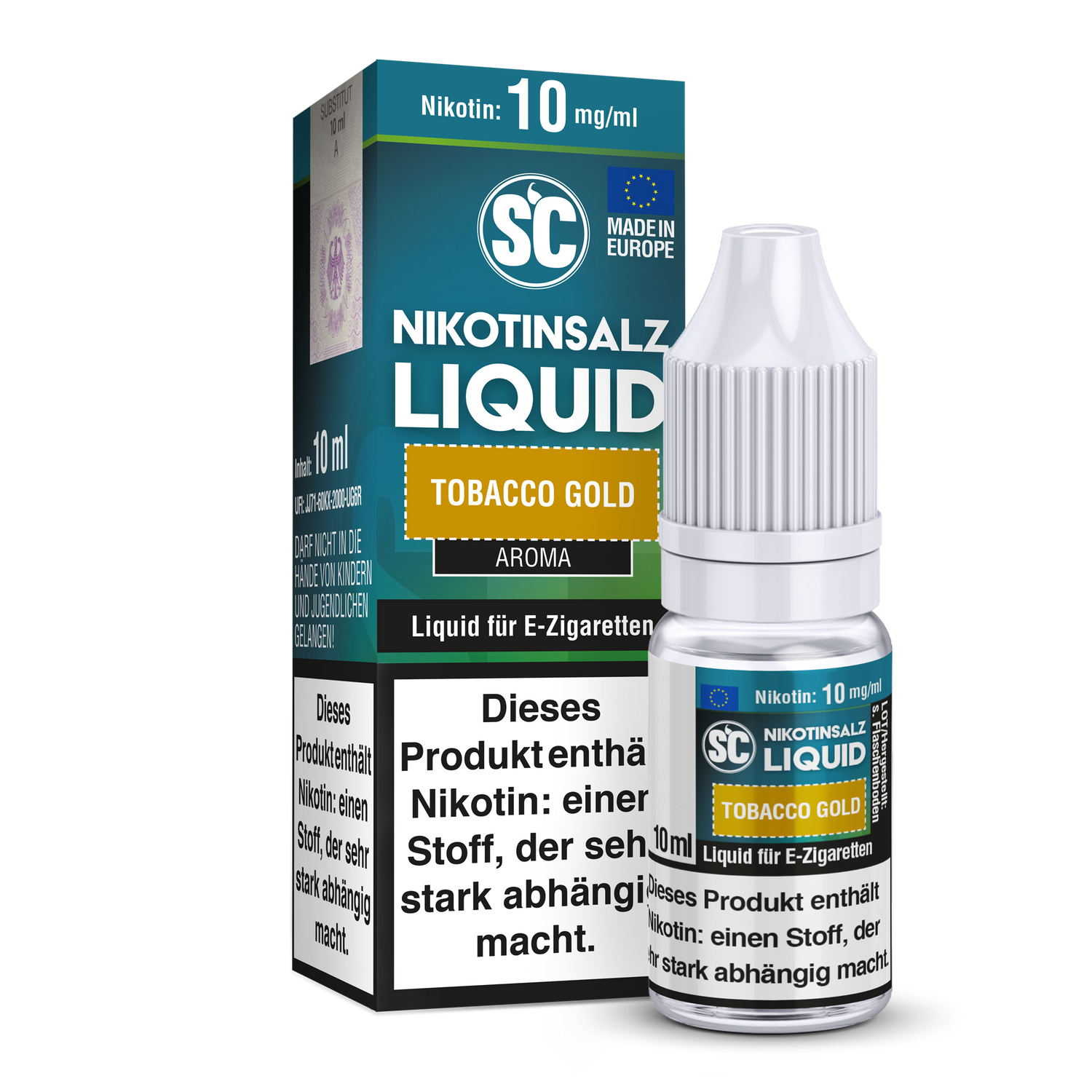 SC Tobacco Gold Nikotinsalz Liquid