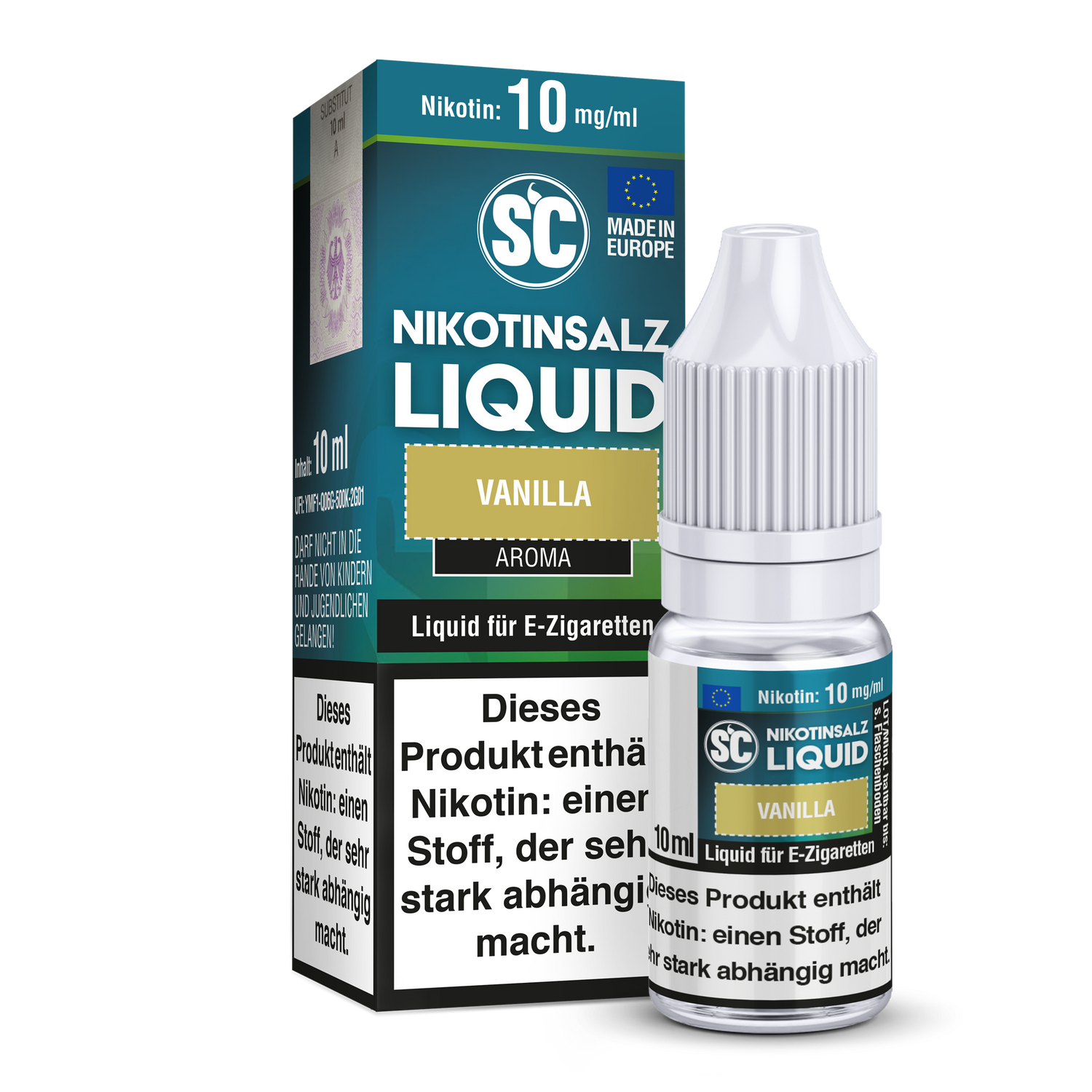 SC Vanilla Nikotinsalz Liquid