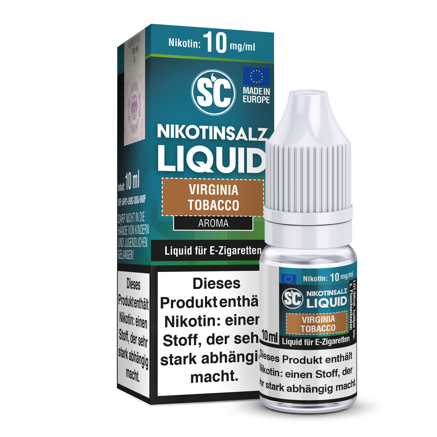 SC Virginia Tobacco Nikotinsalz Liquid