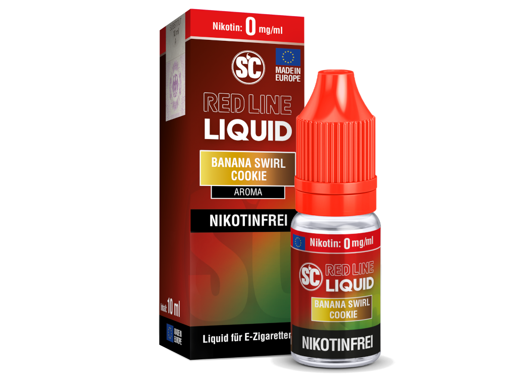 SC Red Line Banana Swirl Cookie Nikotinsalz Liquid