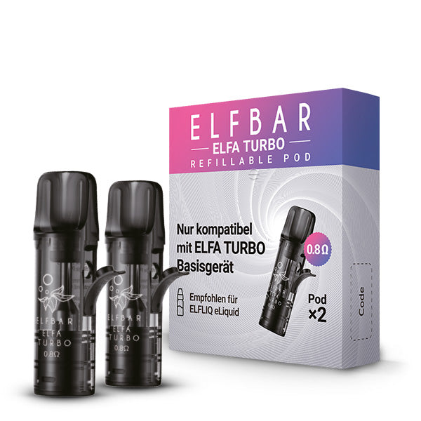 Elfbar Elfa Turbo Refillable Pods (2er-Pack)