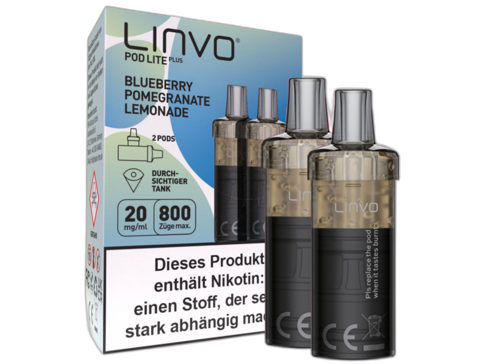 Linvo Pod Lite Plus Prefilled Pods