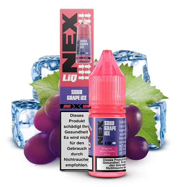 Pod Salt NexLiq Sour Grape Ice Nikotinsalz Liquid