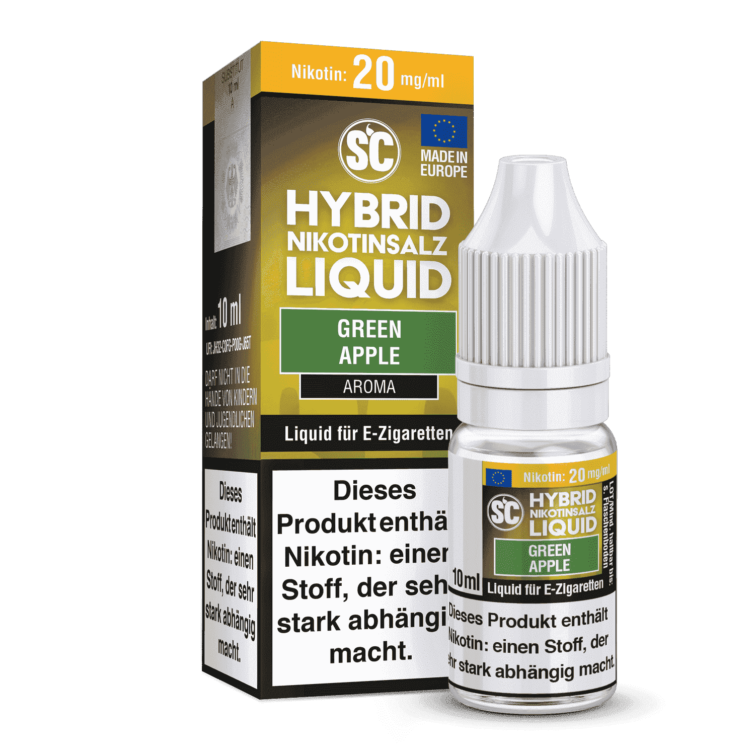 SC Green Apple Hybrid Nikotinsalz Liquid