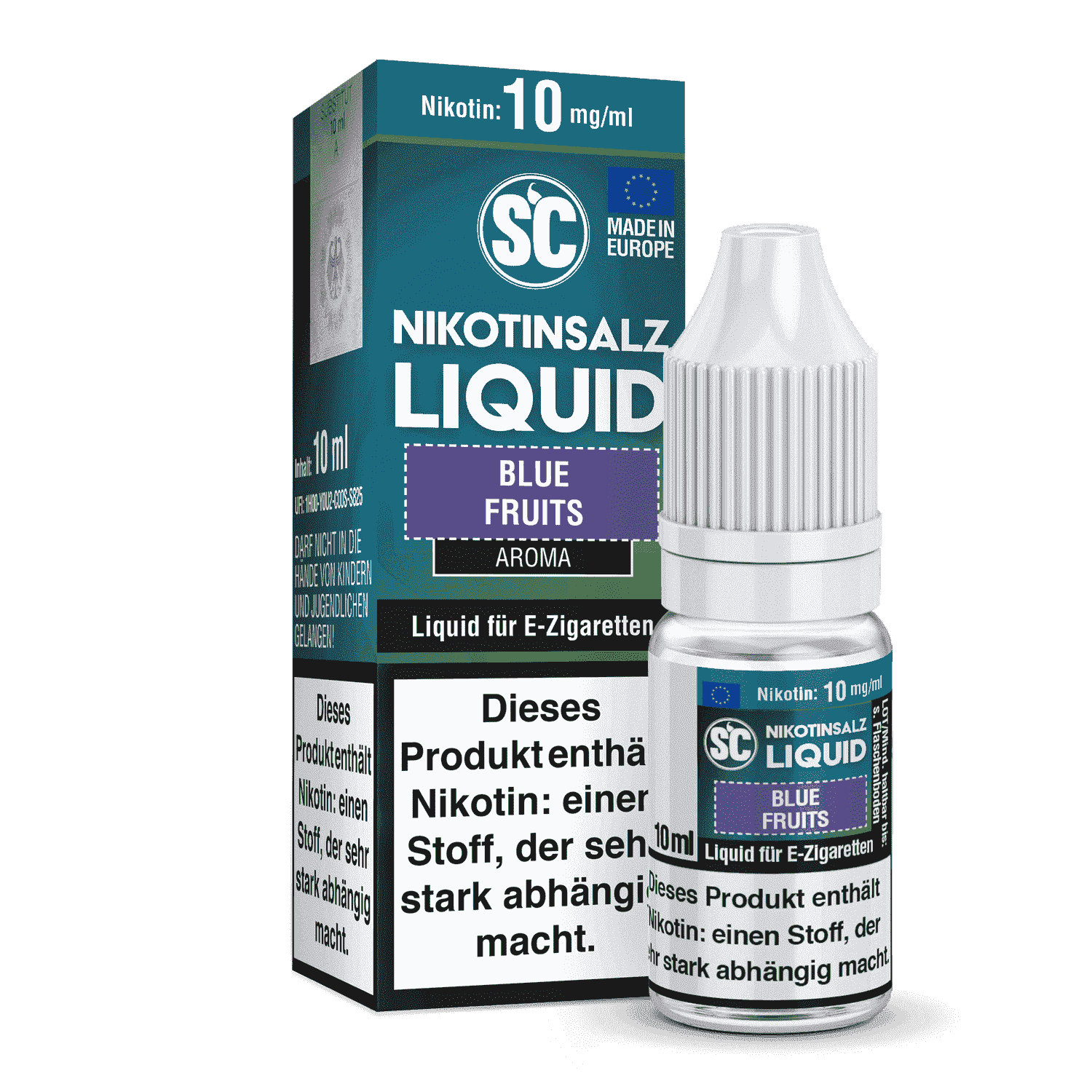 SC Blue Fruits Nikotinsalz Liquid