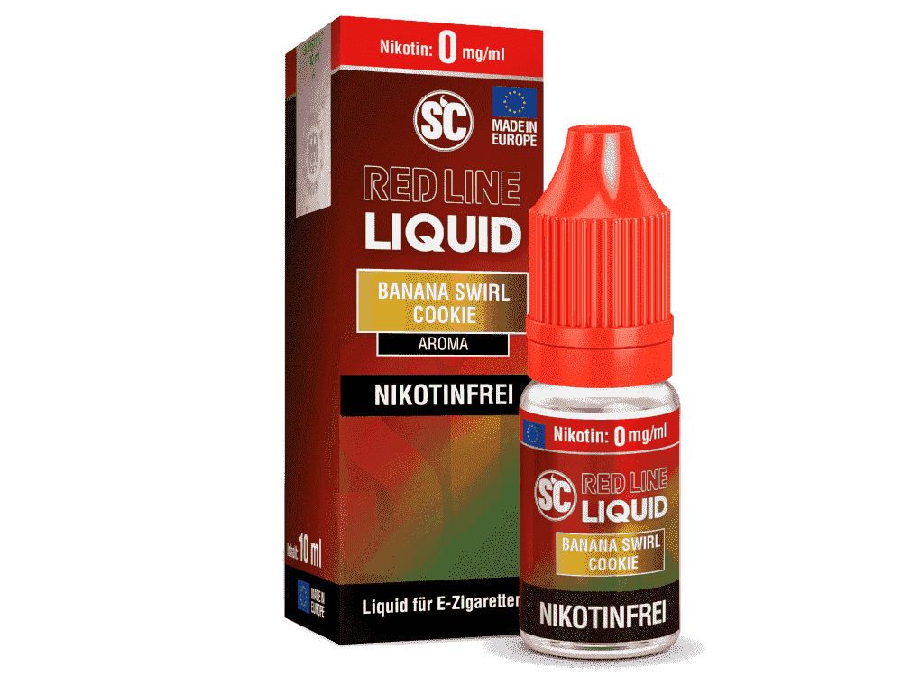 SC Red Line Banana Swirl Cookie Nikotinsalz Liquid